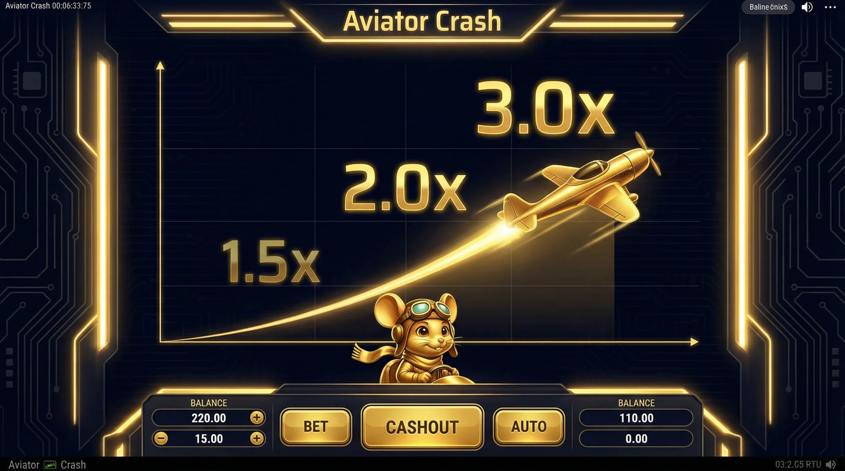 Aviator juego crash casino México multiplicador